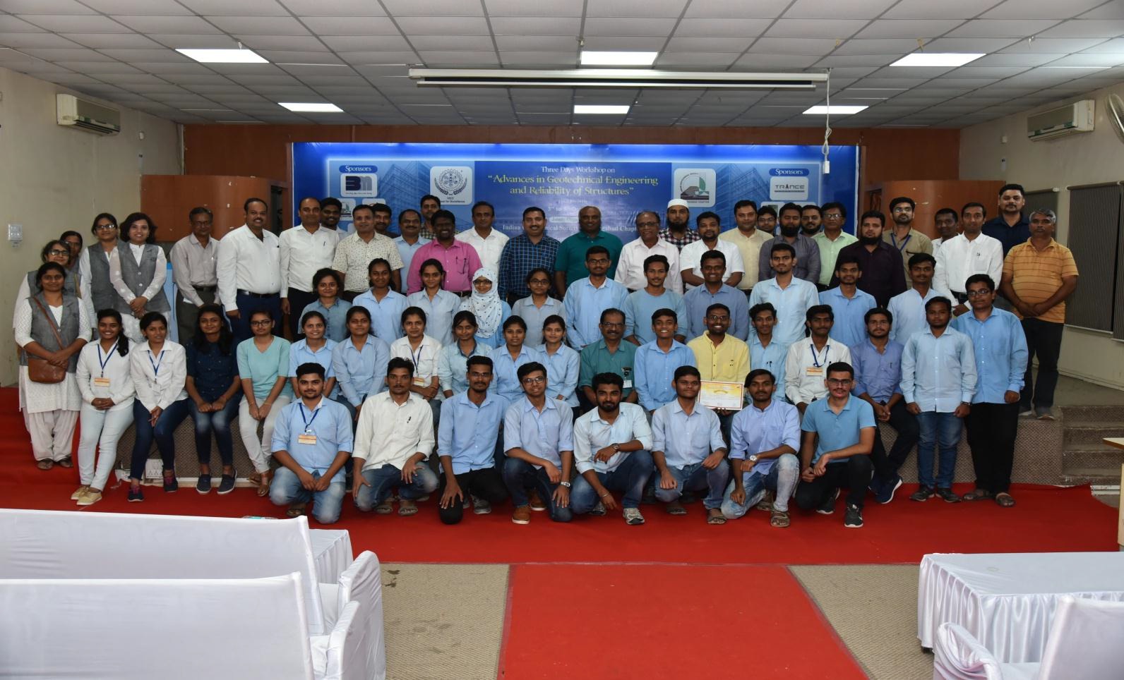 Three days’ workshop On “Advances in Geotechnical Engineering and reliability of structures